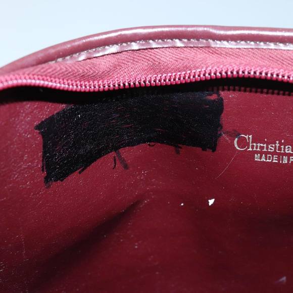 Christian Dior Trotter Canvas Shoulder Bag Red Auth bs16092 - Picture 11 of 16